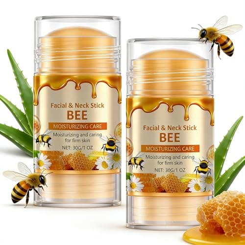 Image of 2PCS Bee Venom Wrinkle Removal Cream Stick, Bee Venom collagen boosting Firming Serum Stick for Face & neck,Anti-Aging&wrinkle cream for Lifts Tightens the Skin,Natural Serum for All Skin Types