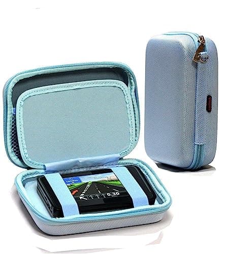 Image of Navitech Turquoise Hard GPS Carry Case Compatible With Binatone U435 4.3 Inch Sat Nav