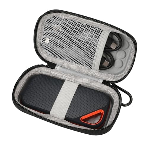 Image of Hard Case For Sandisk Extreme Pro/Sandisk Extreme Portable External SSD 128GB 500GB 1TB 2TB Protective Storage Travel Bag(Gray)