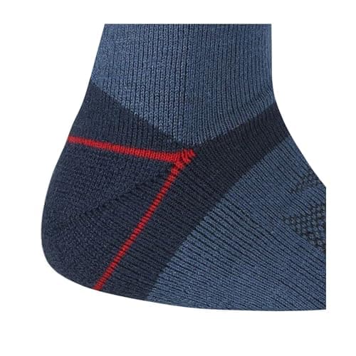 Image of Regatta Mens Blister Protection II Socks (Pack of 2) (9 UK-12 UK) (Granite/Light Steel)