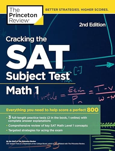 Image of Cracking the Sat Math 1 Subject Test (College Test Prep): Everything You Need to Help Score a Perfect 800