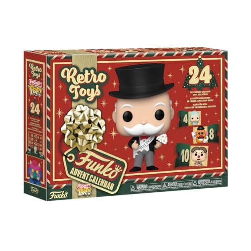 Image of Funko Advent Calendar: Hasbro 2024-24 Days Of Surprise - Collectable Vinyl Mini Figures - Mystery Box - Gift Idea - Holiday Xmas for Girls, Boys & Kids