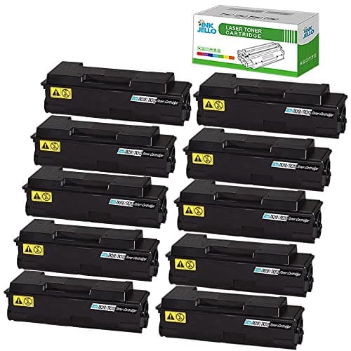 Image of InkJello Compatible Toner Cartridge Replacement for Kyocera FS-2000D FS-2000dn FS-3900DN FS-4000DN TK310 (Black, 10-Pack)
