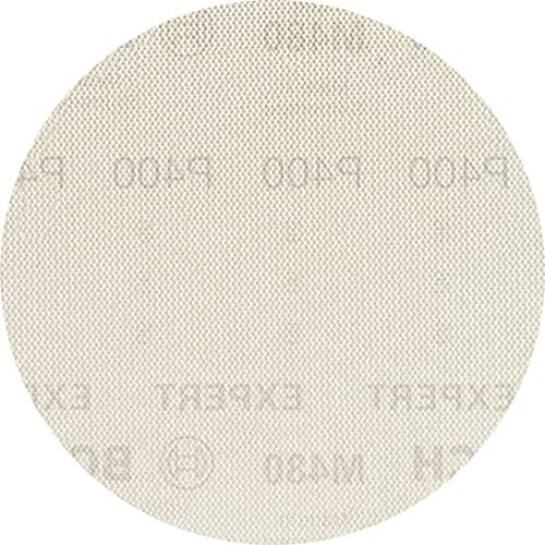 Image of Bosch 5x EXPERT M480 Sanding Net (for Paint on wood, Hardwood, Ø 150 mm, Grit 400, Professional Accessory Random Orbital Sander, Orbital Sander)