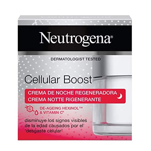 Image of Neutrogena Cellular Boost Regenerating Anti-Aging Night Cream with Vitamin C for Face and Neck 50 ml