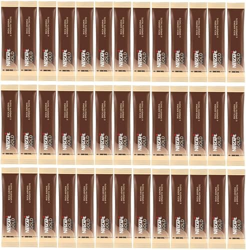 Image of NESCAFÉ Gold Blend Medium Roast Instant Coffee Sachets - 50 x 1.8g Sticks