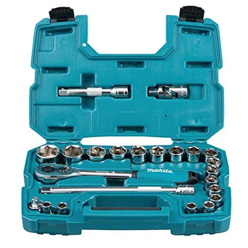 Image of Makita B-65589 23 Piece Ratchet and Socket Set