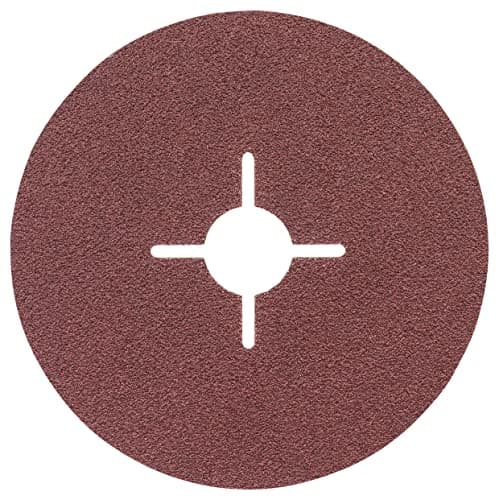 Image of Bosch 1x R444 Expert for Metal Fibre Sanding Disc (for Steel, Ferrous Metals, Ø 125 mm, Grit 80, Professional Accessories for Angle Grinders from Most Brands)