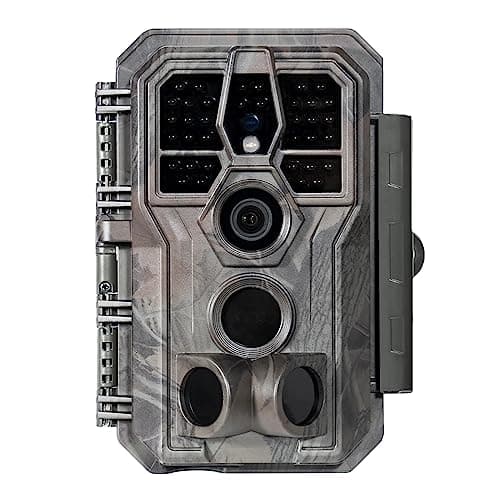 Image of GardePro A5 Wildlife Camera, 64MP 1296p H.264 Video Trail Camera, 100ft Night Vision, Ultra-fast 0.1s Motion Activated, Garden Camera Trap