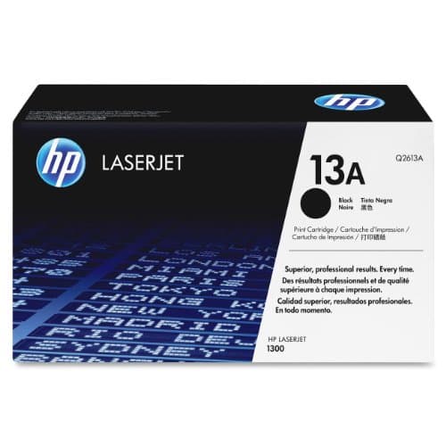 Image of HP Hewlett Packard Laser Toner Cartridge Page Life 2500pp Black [for LaserJet1300 U/P] Ref Q2613A