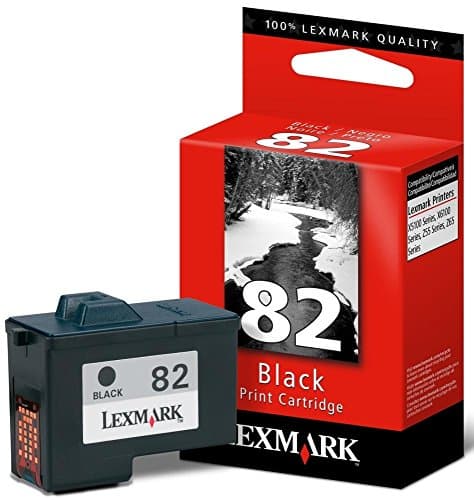 Image of Lexmark 18L0032 black ink cartridge 82