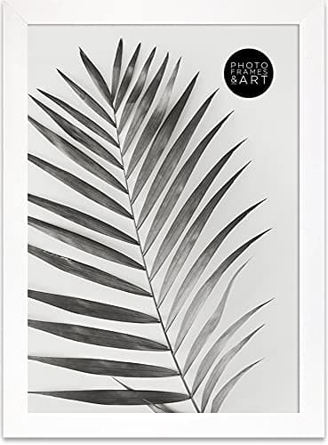 Image of pf+a REAL GLASS a4 picture frame - Oxford Premium White Photo Frame - A4 Certificate Frame / 21x29.7cm Frame