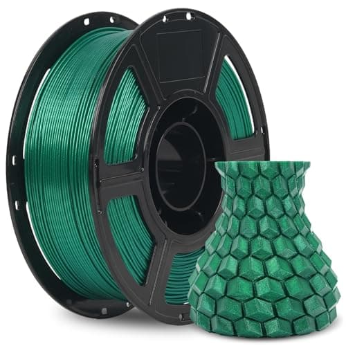 Image of Flashforge HS PLA Filament 1.75mm, 1KG/2.2lbs High Speed PLA 3D Printer Filament for 3D Printer (Aurora Green)