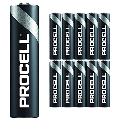 Image of 10 Pack - Duracell Procell AAA Batteries | 1.5V Industrial Power Alkaline Battery | Home or Office Use | Car Air Freshener Promo Pack | Reliable Long Lasting Power