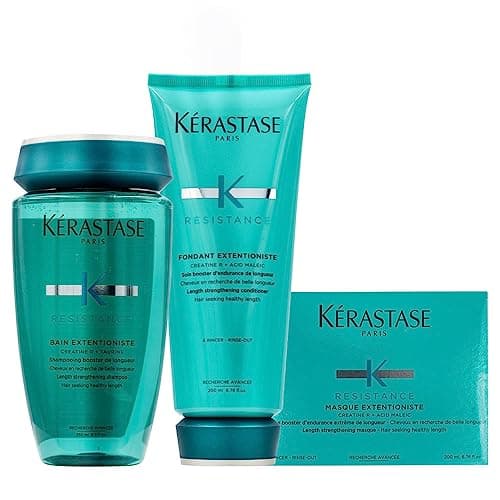 Image of Kérastase Resistance Bain Extentioniste 250ml, Fondant Extentioniste 200ml and Masque Extentioniste