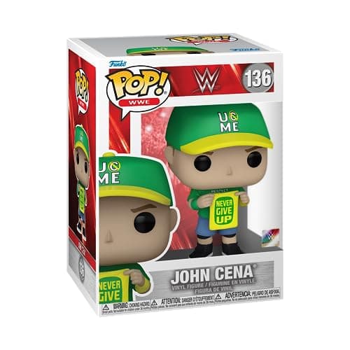 Image of Funko POP! WWE: John Cena - Never Give Up - Collectable Vinyl Figure - Gift Idea - Official Merchandise - Toys For Kids & Adults - Model Figure for Collectors and Display