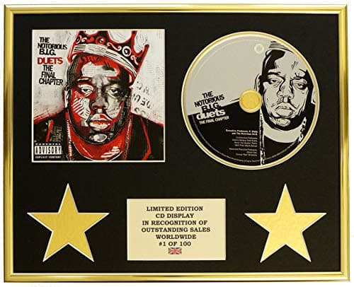 Image of THE NOTORIOUS B.I.G/CD DISPLAY/LIMITED EDITION/COA/ DUETS: THE FINAL CHAPTER