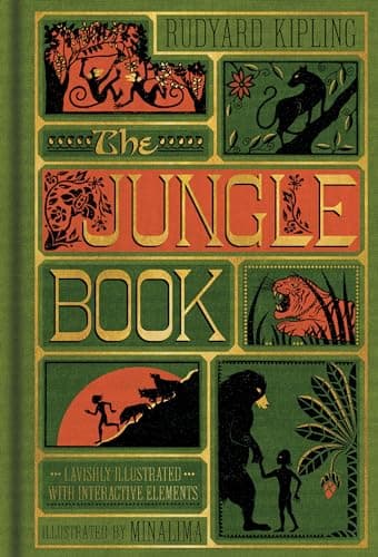 Image of The Jungle Book (MinaLima Edition) (Illustrated with Interactive Elements): Rudyard Kipling