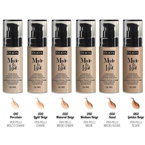 Image of PUPA Milano Made To Last Foundation, Golden Beige 30 ml