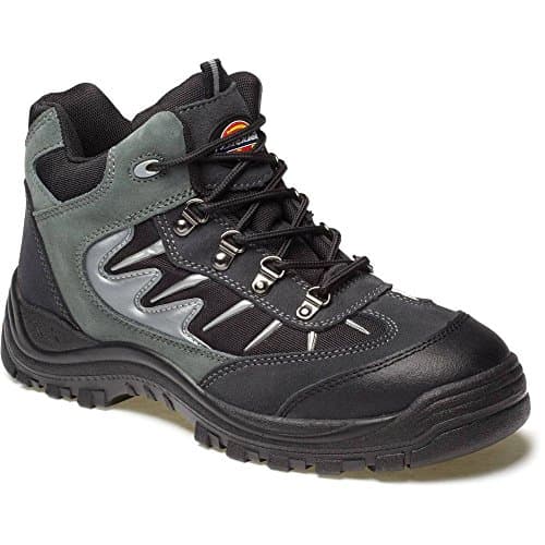 Image of Dickies FA23385A BK 7 Super Safety Hiker, Suede and Mesh, 7 Size, Black