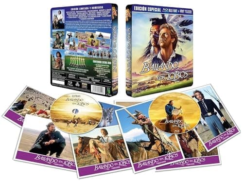 Image of Dances With Wolves (Region B) Metal Box Steelbook Limited Edition (Import)