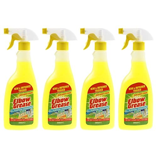 Image of Elbow Grease 4x500ml All Purpose Kitchen Laundry Household Degreaser Cleaner Spray