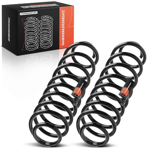 Image of Frankberg 2x Coil Spring Rear Axle Compatible with Transit Courier B460 Box/MPV Replace# 1848041 1834261