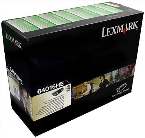 Image of Lexmark 0064016HE laser toner cartridge - T640, T642 T644 T640N T642N T644N T640DN T642DN T644DN High Yield - 1 x black 64016HE