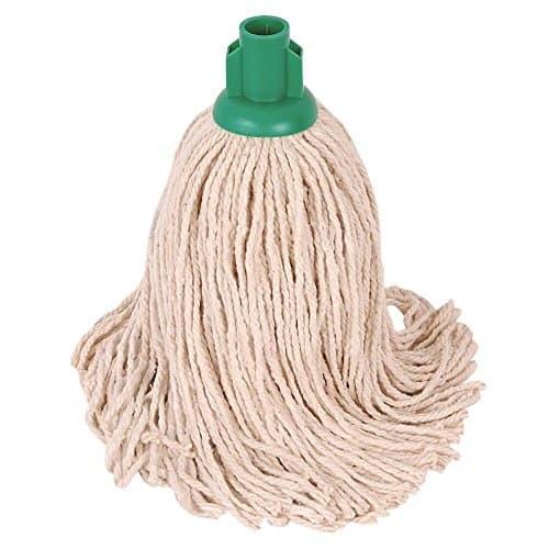 Image of Robert Scott Socket Mop Heads, Green, Pack of 12