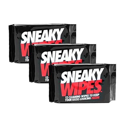Image of SNEAKY Shoe and Trainer Wipes 3 Pack 36 Wipes