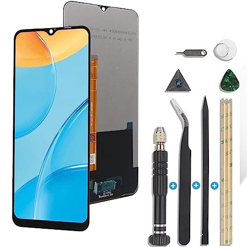 Image of RongZy Display for Oppo A15/A15s CPH2185 CPH2179 LCD Screen Replacement Touch Display Digitizer Assembly for Oppo A15/A15s CPH2185 CPH2179 with Kit(Black)