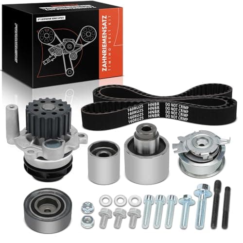 Image of Frankberg Timing Belt Repair Kit Camshaft Belt Repair Kit with Water Pump Diesel Compatible with A3 8P1 8P7 1.6L-2.0L 2003-2013 Fabia II 542 545 1.2L-1.6L 2010-2014 Replace# KP25649XS-1