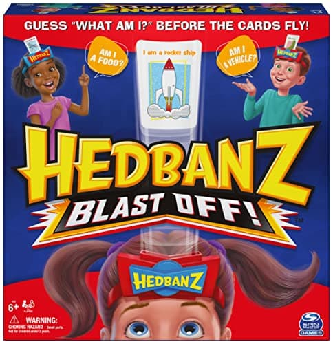 Image of Hedbanz Blastoff Game for Families and Kids aged over 6