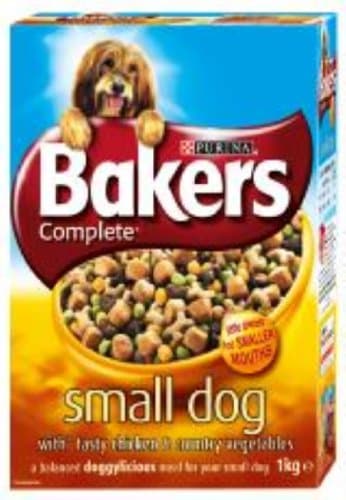 Image of Bakers Small Dog Chicken & Veg Dry Food 1kg