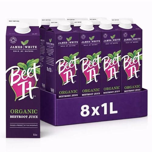 Image of Beet It Organic Beetroot Juice Picked and Pressed 1l (Pack of 8)