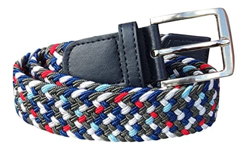 Image of GENTS BELTS Stretchy Belts & , 5 Colours, Waist 26'' - 44'' (Muti 1, Medium-Large 32 - 38)