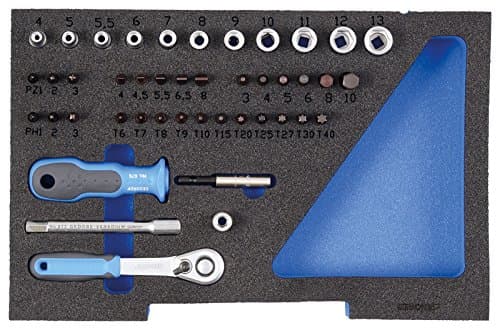Image of Gedore Socket Set 1/2 L-Boxx 136 Module 1100 CT1 – 20 1/4 Inch