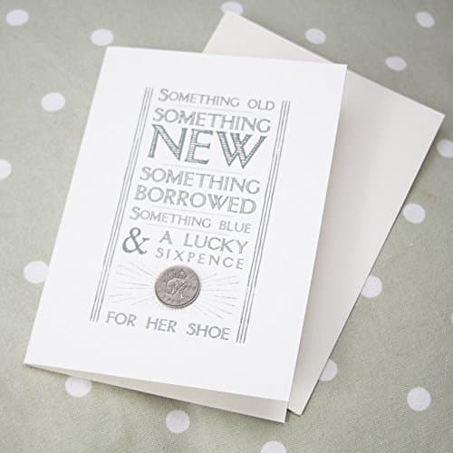Image of East of India Wedding Day Card Something Old Something Borrowed