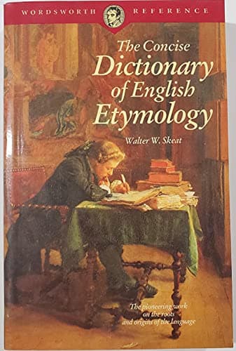 Image of The Concise Dictionary of English Etymology (Wordsworth Reference)