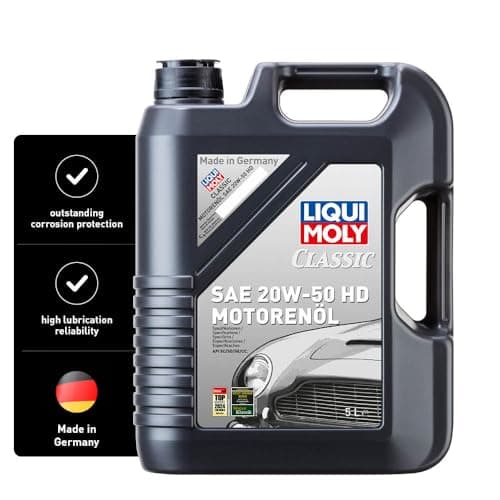 Image of LIQUI MOLY Classic Motoroil SAE 20W-50 HD | 5 L | Mineral motor oil | SKU: 1129