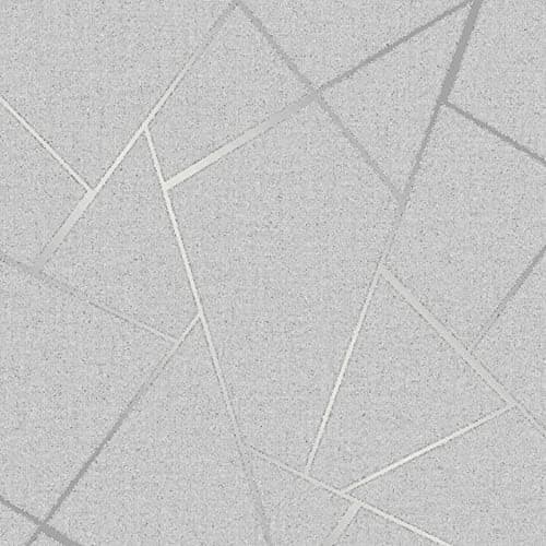 Image of Fine Décor FD42280 Fractal Quartz, Silver