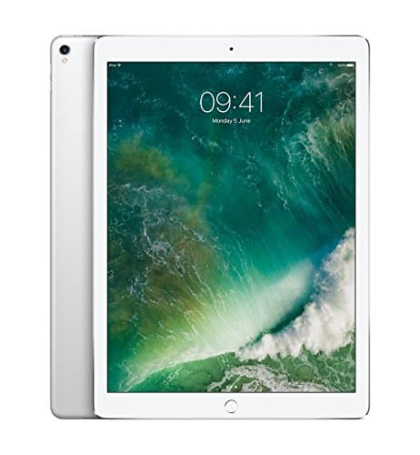 Image of 2017 Apple iPad Pro (12.9 inch, Wi-Fi + Cellular, 64GB) Silver (Renewed)