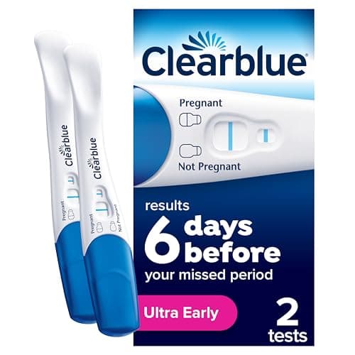 Image of Clearblue Pregnancy Tests, Early Detection Pregnancy Test, Results 6 Days Early, 99% Accurate Results, 2 Visual Tests