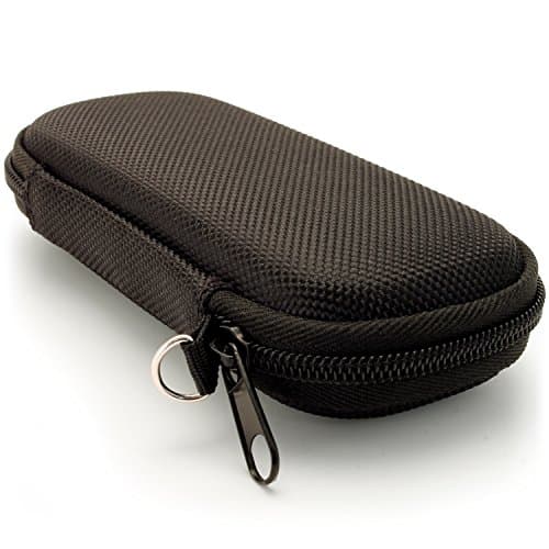 Image of iGadgitz U6690 EVA Carrying Hard Case Cover Compatible with Sony ICD- Digital Voice Recorders - Black