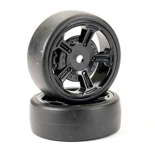 Image of FTX Havok Drift Slick Wheels & Tyres (Pr) FTX10618