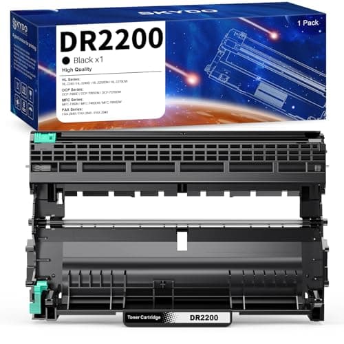 Image of Skydo DR2200 Drum Unit Compatible for Brother DR-2200 Drum Compatible for Brother HL-2130 2240 2240D 2250DN 2270DW 7360N 7055 7055W 7060D 7070DW FAX-2840 Printer (12,000 Pages, Toner Not Included)
