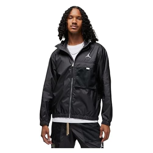 Image of Nike JORDAN JUMPMAN STATEMENT JACKET BLACK DM1867 010 XS