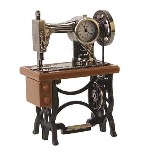 Image of Widdop Miniature Clock - Sewing Machine