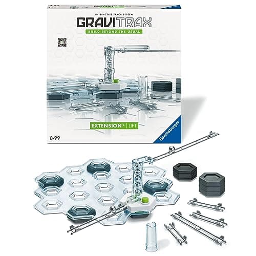 Image of Ravensburger GraviTrax Lift Expansion Pack Add On Extension Accessory - Marble Run and Construction Toy For Kids Age 8 Years and Up