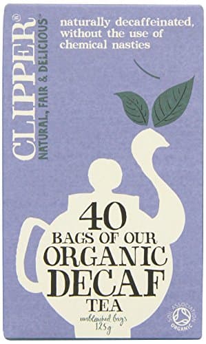 Image of Clipper Organic Decaffeinated Tea 40bag x 2